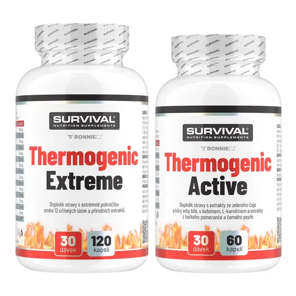Survival Thermogenic Extreme + Thermogenic Active AKCE 1+1