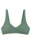 LASCANA Bikinový top  olivová
