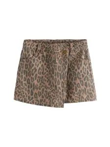 Next Sukňa  hnedá / čierna