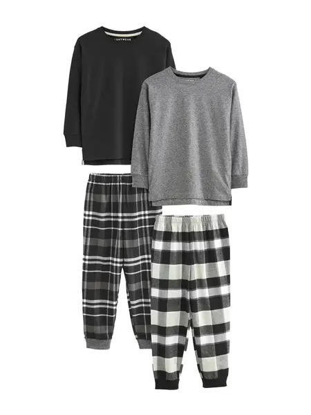 Next Pyžamo  sivá / čierna