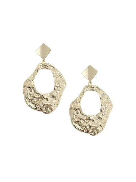 SOHI Náušnice 'Lindsay'  zlatá