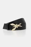 Kožený pásek Patrizia Pepe dámský, béžová barva, CW0471 L001