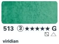 Akvarelová barva Horadam 1/2 – 513 viridian