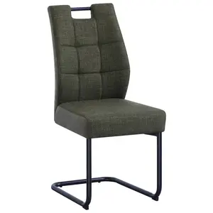 Cantus HOUPACÍ ŽIDLE, černá, tmavě zelená