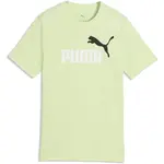 Puma ESSENTIALS 2 COLOR N0.1 LOGO TEE B Chlapecké triko, světle zelená, velikost