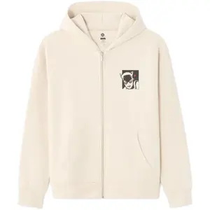 CELIO LNEBATSW Pánská mikina, béžová, velikost