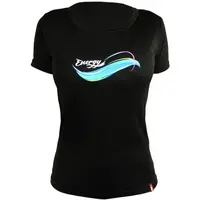 HAVEN ENERGY SHORT Dámsky dres s krátkym rukávom, čierna, veľkosť