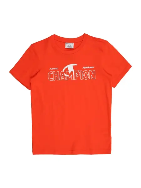 Champion Authentic Athletic Apparel Tričko  červená / biela