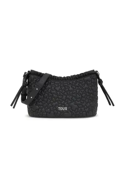 Kabelka Tous PUFFY BEAR černá barva, 2002185351