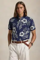 Bavlněné polo tričko Polo Ralph Lauren černá barva, 710956684