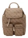 GUESS Batoh 'MANHATTAN II FLAP BACKPACK'  béžová / svetlohnedá