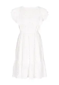 DreiMaster Vintage Letné šaty 'Classic Look'  biela