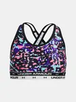 Under Armour Bra Crossback Printed-BLK - Girls