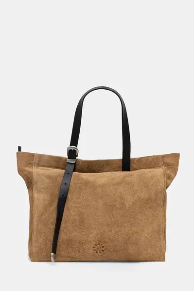 Semišová taška AllSaints HAVEN