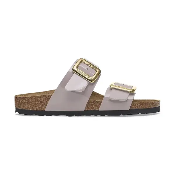 Pantofle Birkenstock Sydney Patent Cushion Buckle