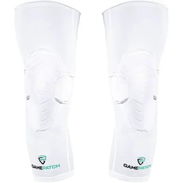 GAMEPATCH KNEE PADS Chrániče kolien, biela, veľkosť