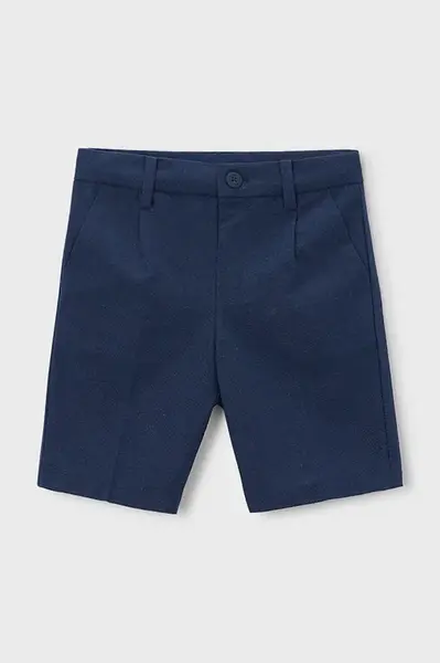 Dětské šortky s příměsí lnu Mayoral