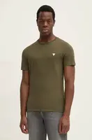 Bavlněné tričko Guess zelená barva, M2YI36 I3Z14