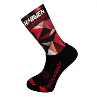 HAVEN AERO Aerodynamické ponožky, černá, velikost