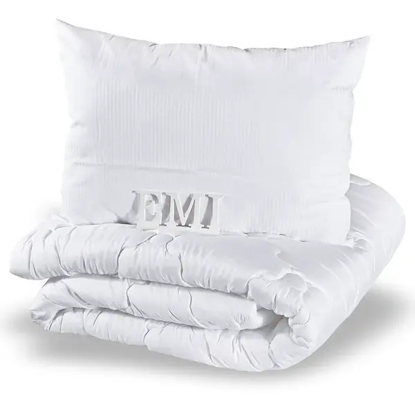 Set predĺženej prikrývky a vankúša Ekonomic 140x220 70x90 EMI