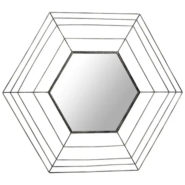 MID.YOU NÁSTĚNNÉ ZRCADLO 79,5/69/1,5 cm