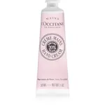 L’Occitane Shea Butter Rose Hand Cream pečující krém na ruce s vůní růží 30 ml