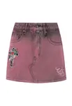 Ed Hardy Sukňa  orgovánová / čierna / biela