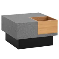 Livetastic KONFERENČNÍ STOLEK, šedá, kompozitní dřevo, 65/40/65 cm
