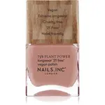 Nails Inc. Plant Power dlhotrvajúci lak na nechty odtieň Good Energy Efficient 14 ml