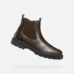 Men's Brown Ankle Boots Geox Lagorai + Grip B A - Mens