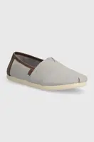 Espadrilky Toms Alpargata šedá barva, 10020888