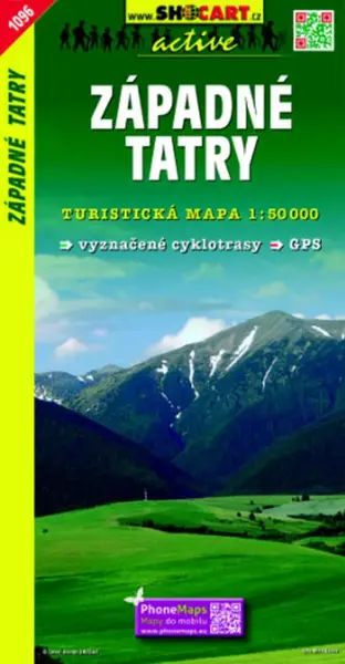 Západné Tatry 1:50 000