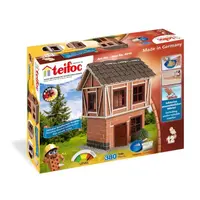 TEIFOC stavebnice Dům s dřevěnou rámovou konstrukcí 380 dílků