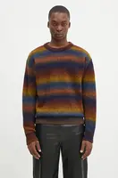 Svetr z vlněné směsi Aries Boucle Space Dye Knit