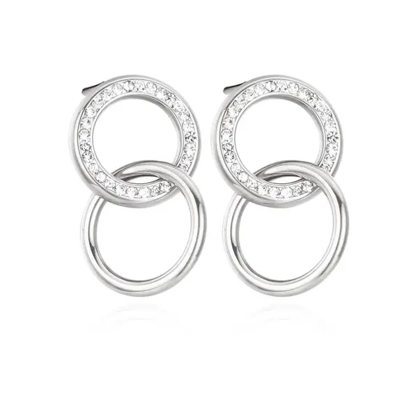 Troli Minimalistické oceľové náušnice VJMS004S