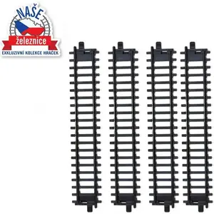 Rappa Naše železnice Koľaje 4 ks rovné