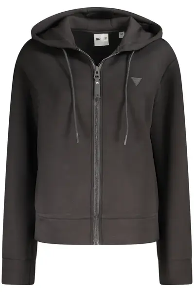 Guess černá mikina se zipem