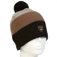 Giants fishing zimní čepice pánská tříbarevná s bambulkou