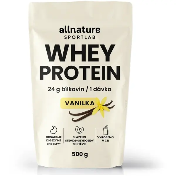 Allnature Sportlab Whey Protein Vanilka 500 g