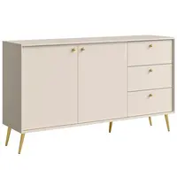 Komoda 2D3S Rose 03 pieskovo béžová
