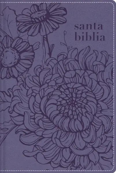 NBLA, Santa Biblia, Edicion versificada, Tamano bolsillo, Leathersoft, Morado, Con cierre,  Palabras de Jesus en rojo, Comfort Print - NBLA-Nueva Bibl