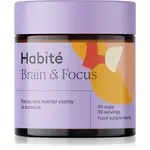 Habité Brain & focus kapsuly na udržanie energie a kognitívnej výkonnosti 90 cps