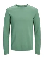 JACK & JONES Sveter 'JJEHILL'  zelená