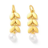 Alloy ABS Bead Pendants