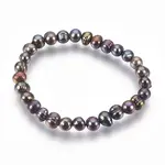 Natural Pearl Stretch Bracelets