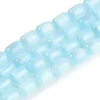 Natural Selenite Beads Strands