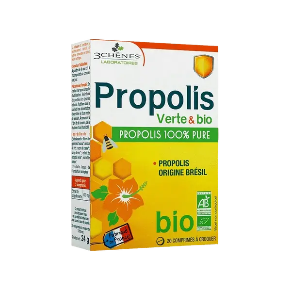 PROPOLIS Verte Pure & Bio 20 tablet