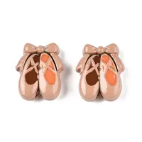 Spray Painted Alloy Beads