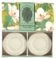 LA FLORENTINA Kazeta mýdel Acqua di Magnolia 2 x 115 g