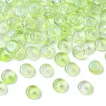 10G Electroplate Transparent Colours Rainbow Glass Seed Beads